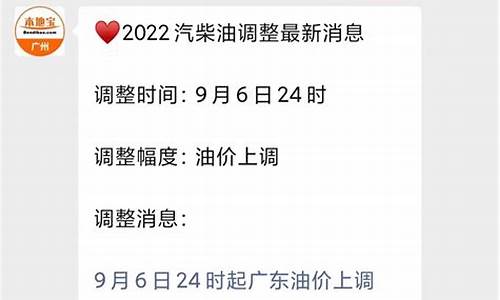 广东油价价格表_广东油价调价窗口日期查询